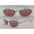 Simple, Semi-Rimless, Refreshing, Fashionable Style Kids Sunglasses (MK01014)